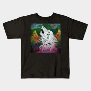 Wolf Spirit Animal Kids T-Shirt